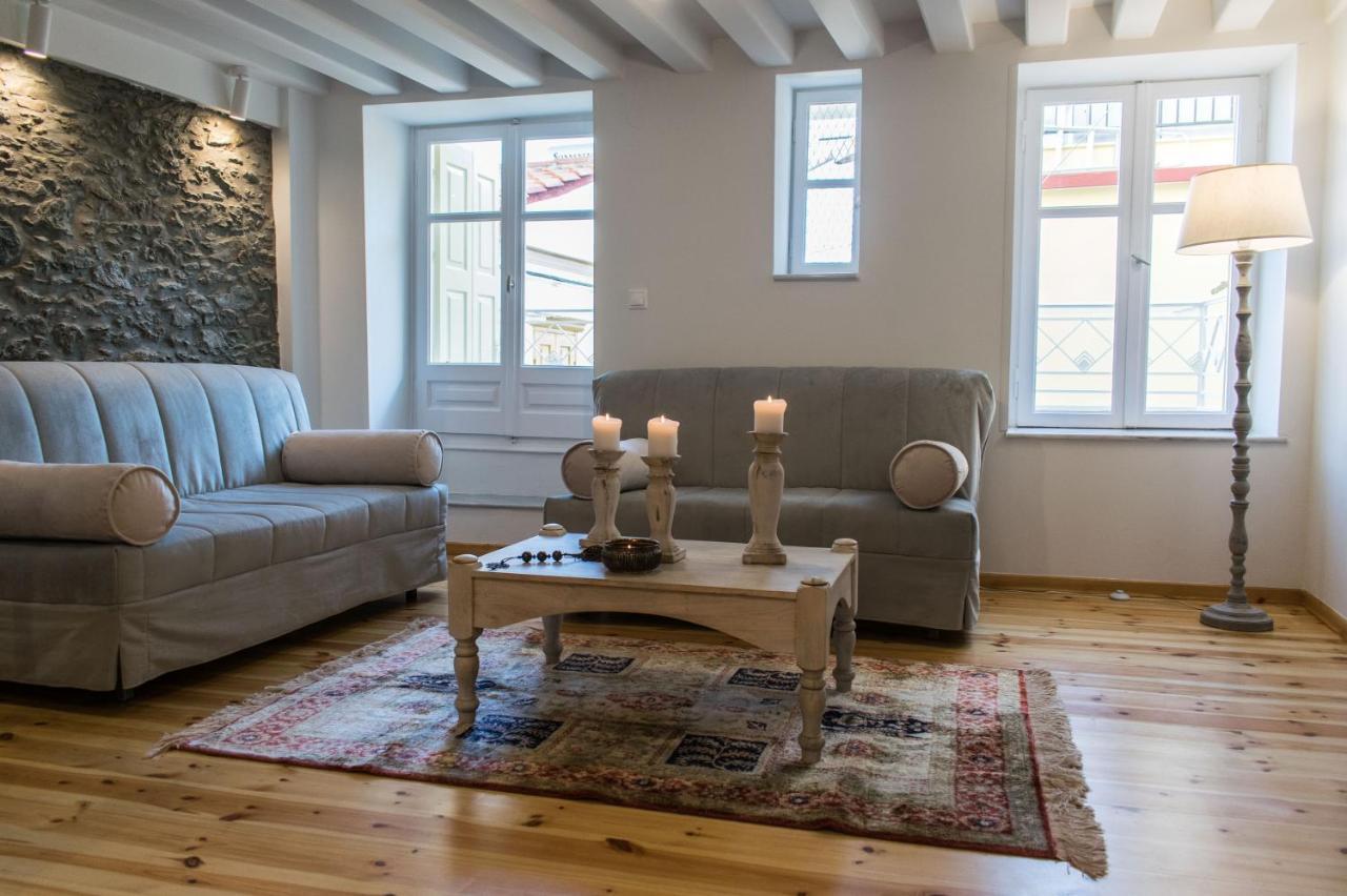 Anthi'S House Center Apartman Plomári Kültér fotó